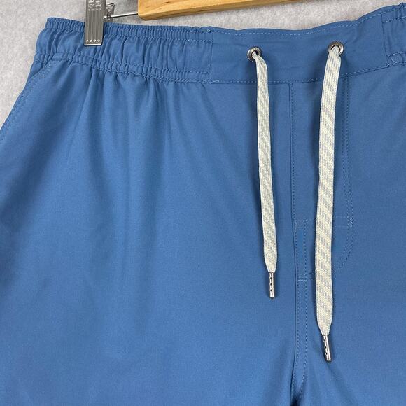Vuori Shorts Mens XL Blue Trail Short Liner 6" - Picture 2 of 9
